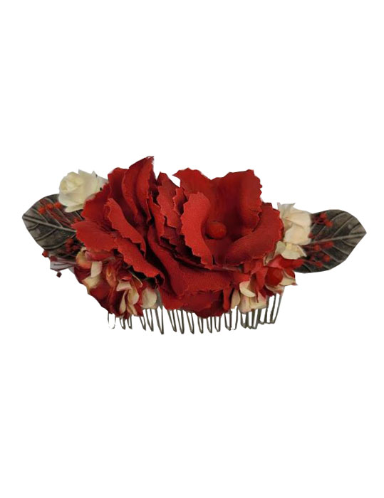 Flamenco Flower Comb